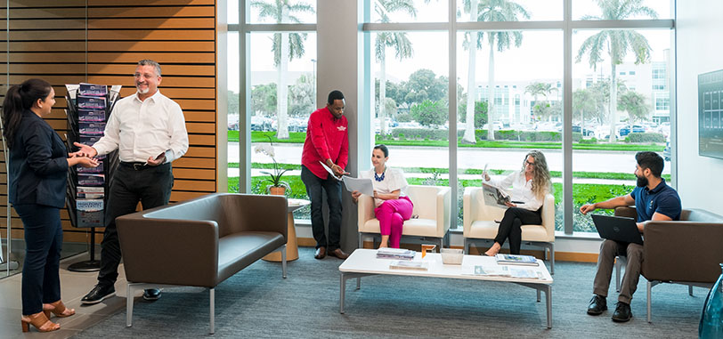 Schmidt Family Complex College of Business Interior